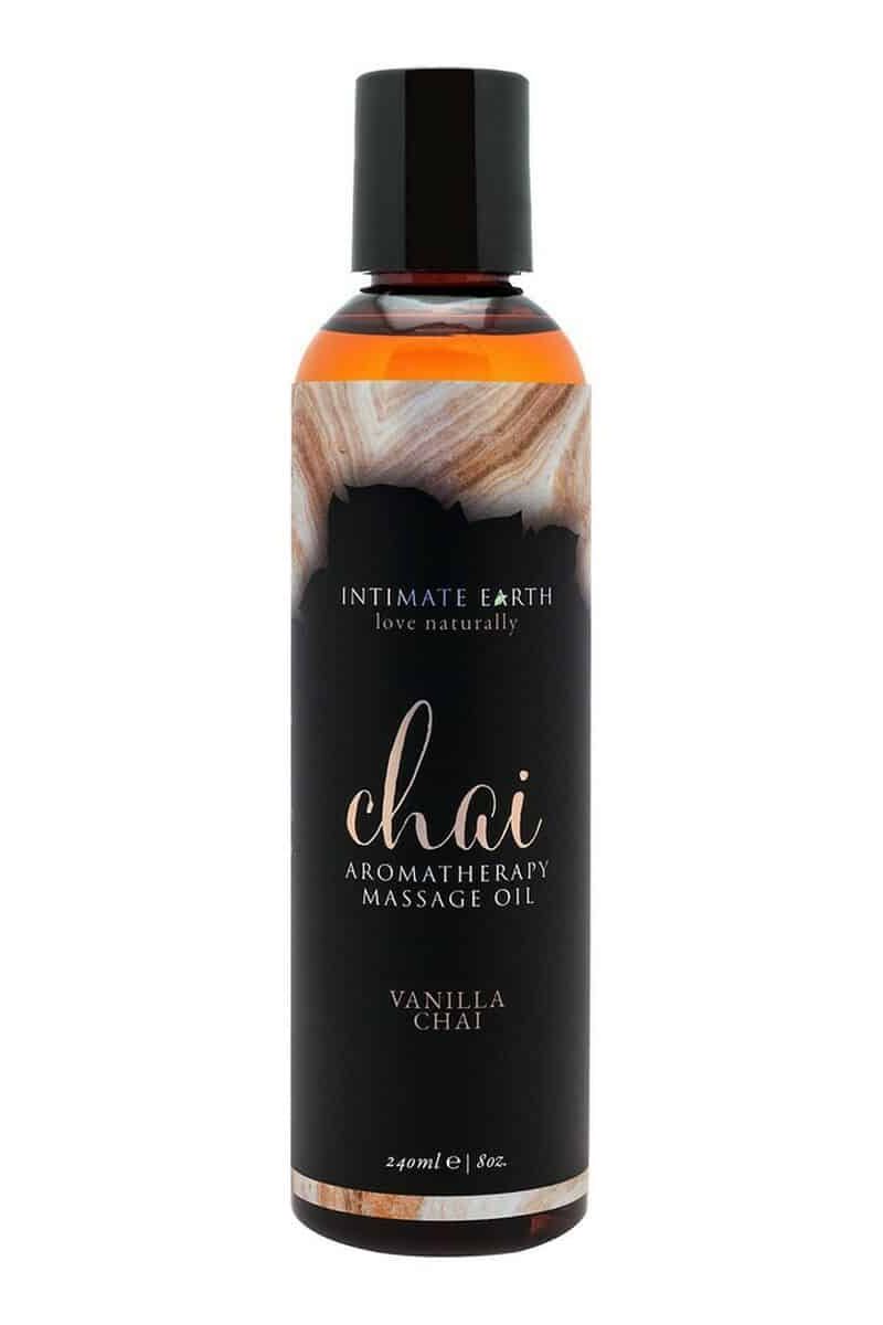 Massage Olie Chai 240 ml Intimate Earth 771044-240 Vanille Zoet