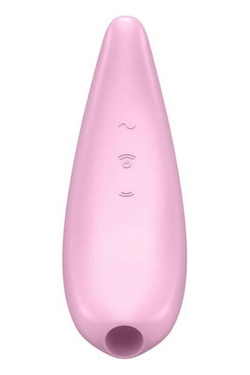 Zuigapparaat voor de clitoris Satisfyer Curvy 3+ Roze
