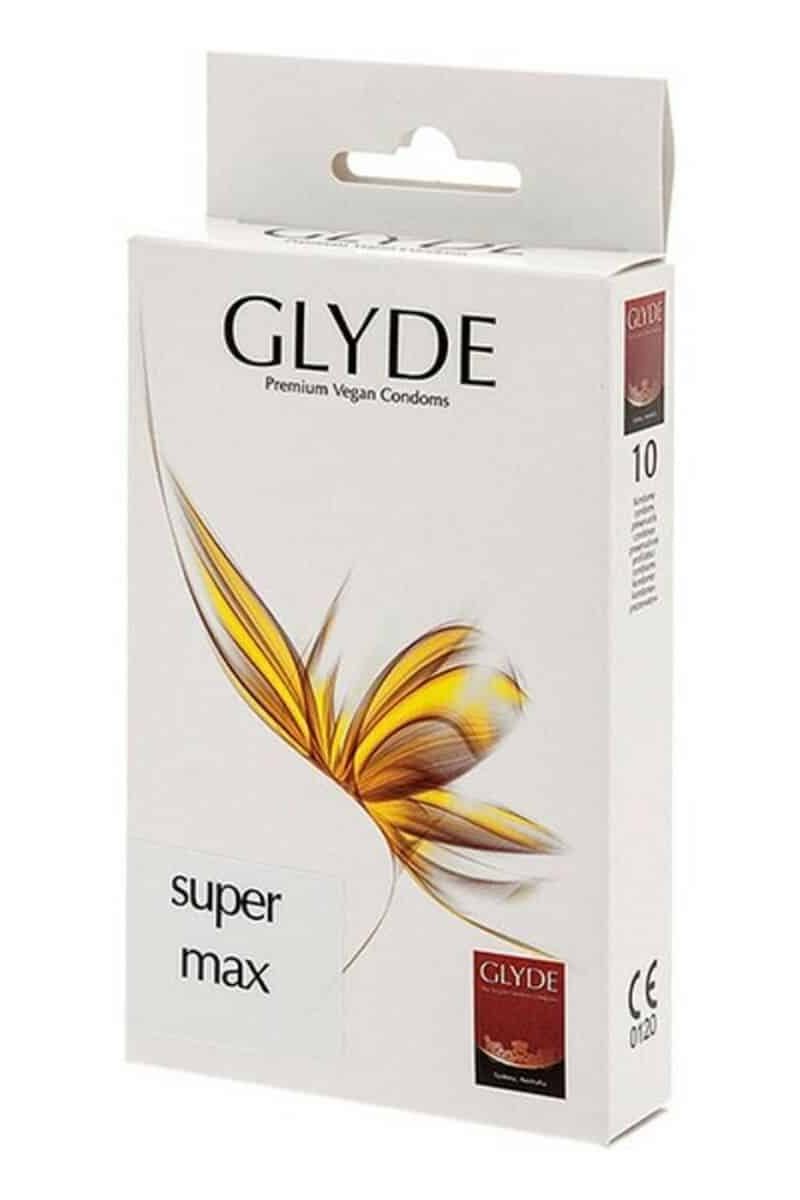 Condooms Glyde Super Max Extra groot (10 uds)